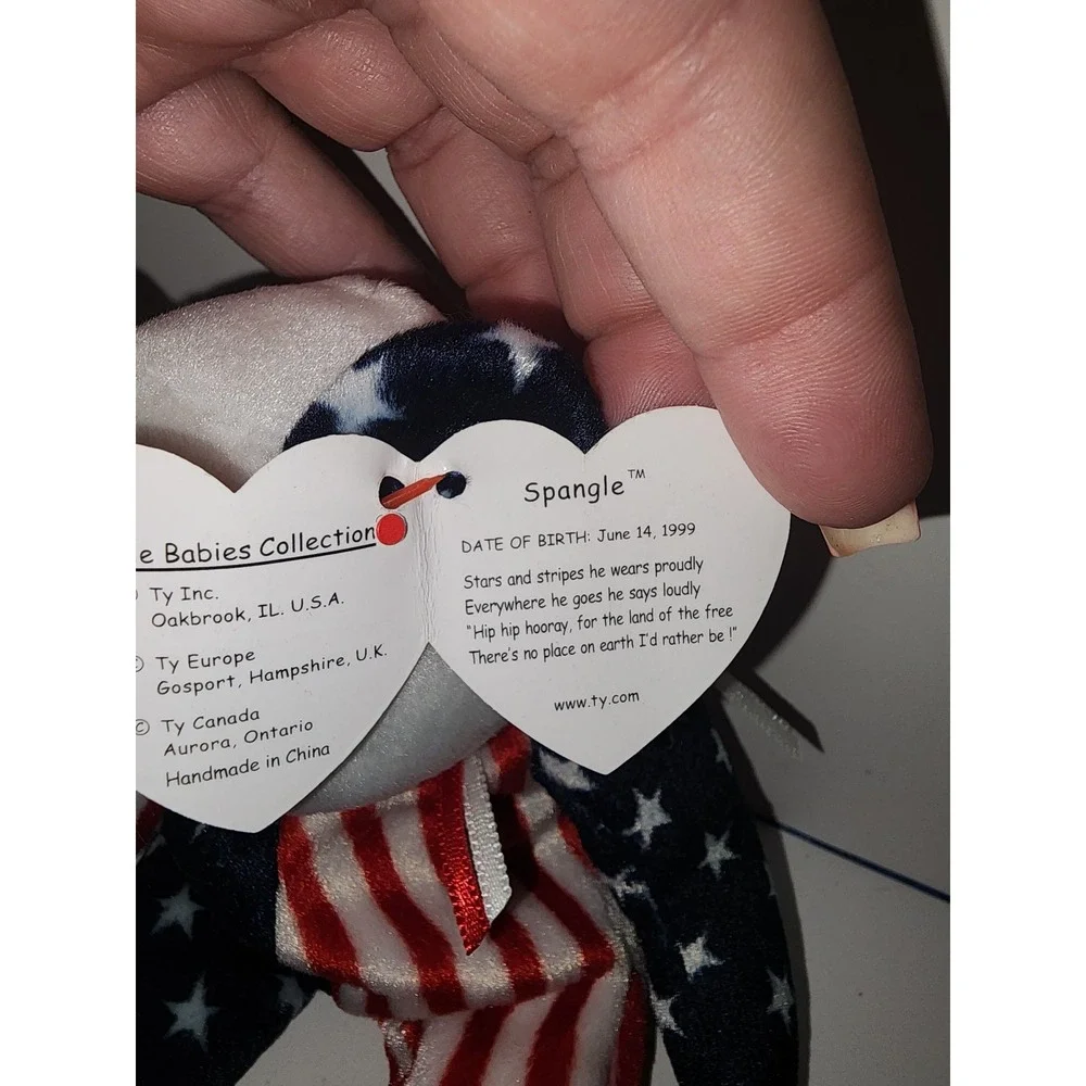ty Beanie Babies Spangle Bear June 14 1999‎